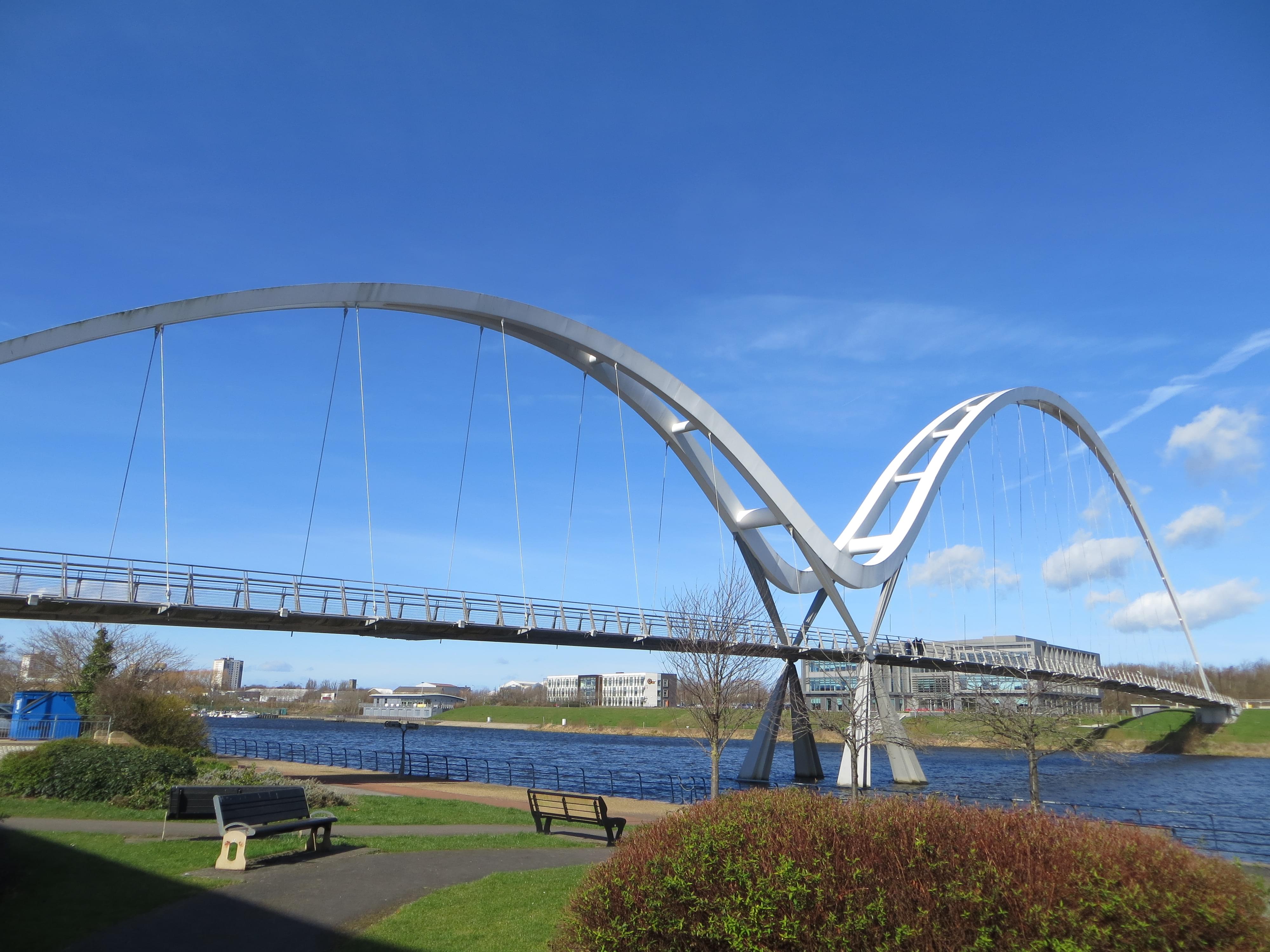 Infinity Bridge in Stockton England