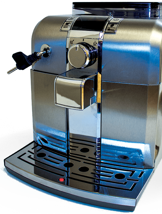 Metal moulding coffee machine